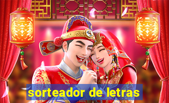 sorteador de letras